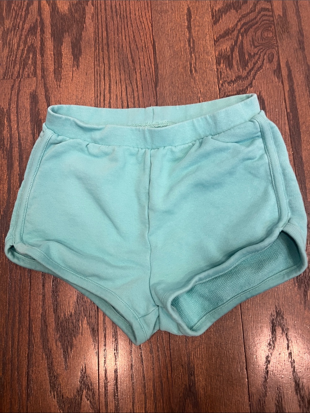 Hanna Andersson Turquoise Girls' Cotton Shorts